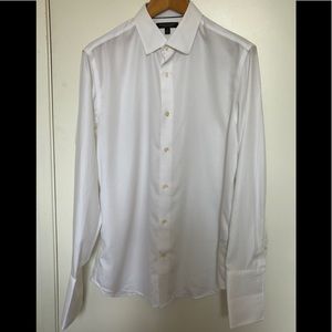 Men French cuff dress shirt